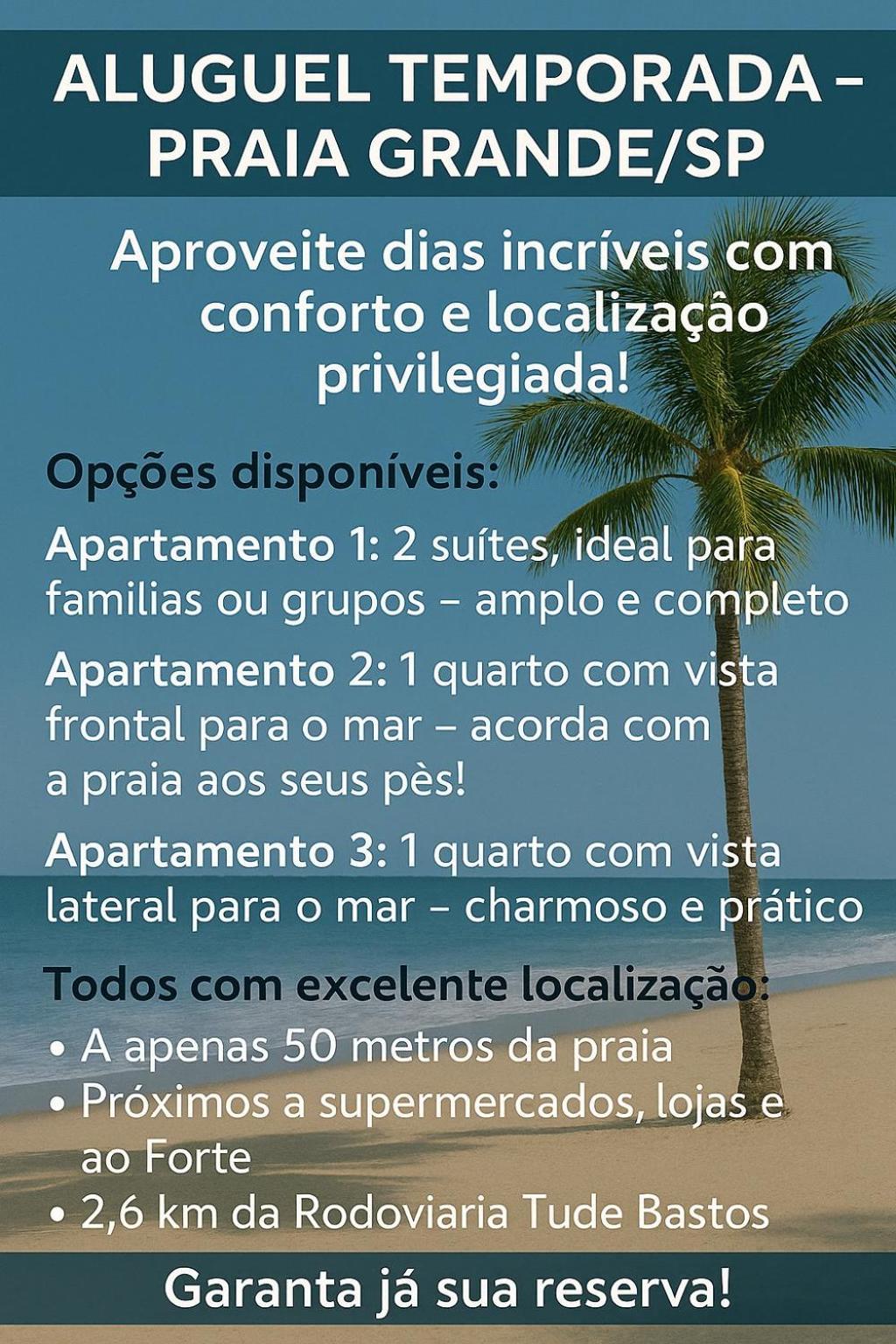 Apartamento Vista Para Praia Прая-Гранді Екстер'єр фото